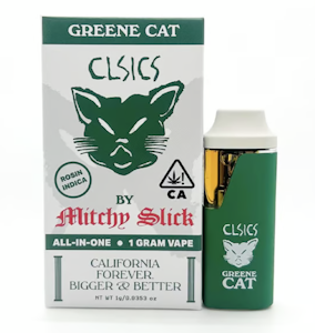 CLSICS - AIO - Greene Cat - Live Rosin - 1g (I) - CLSICS