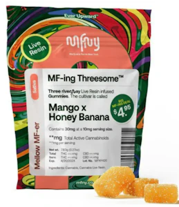 MFNY - MFNY | Edible | Live Resin | Mango x Honey Banana | 3-pack | ~11mg