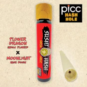 Sushi Hash | Infushed Preroll | Flower Dragon x Moonlight Rosin | 1g