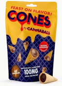 Milk Chocolate Cones - 100MG Ice Cream Cone Tips