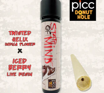 PiCC - State of Mind | Hash Hole | Twisted Helix x Iced Berry | 1g