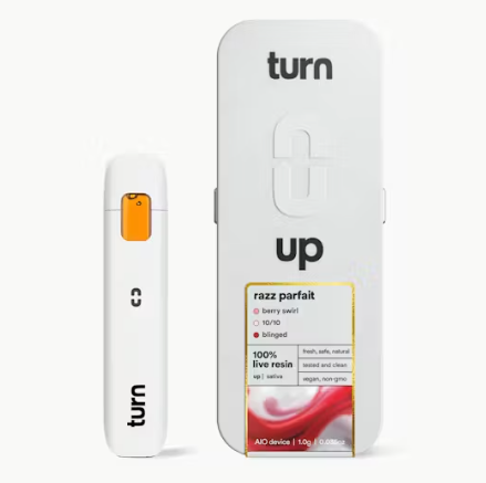 Turn | Vape AIO | Live Resin | Razz Parfait | 1g