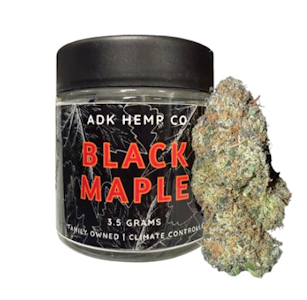 ADK Hemp Co - ADK Hemp Co | Flower | Black Maple | 3.5g