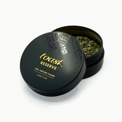 Toast | Preground Infused Flower | Reserve Blend 1:1 CBD:THC | 7g