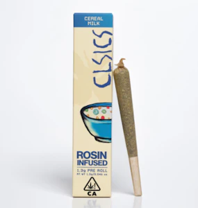 CLSICS - CLSICS Rosin Infused Preroll 1.3g Cereal Milk