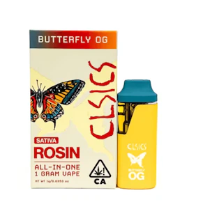 CLSICS - CLSICS Live Rosin All In One 1g Butterfly OG