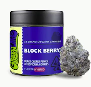 [Greenline] Flower - 3.5g - Block Berry (H)