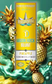 Pineapple - 1.5g Infused Moon Rock Blunt