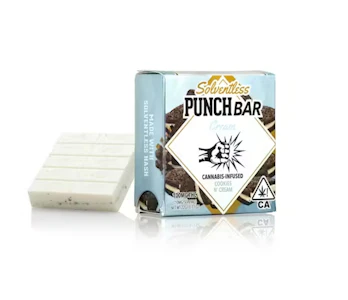Punch Edibles & Extracts - Cookies N Cream - 100mg White Chocolate (Punch Bar)
