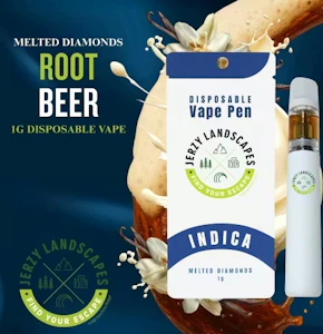 Jerzy Landscapes - Jerzy Landscapes | Dad's Root Beer Melted Diamonds Disposable | 1g