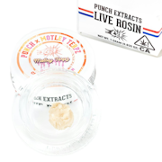Punch Extracts - 1g Live Rosin Badder Tier4 - Cranberry Zowahh