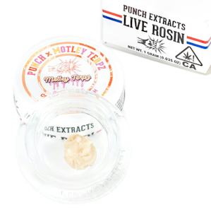 Punch Extracts - Punch Extracts - 1g Live Rosin Badder Tier4 - Cranberry Zowahh