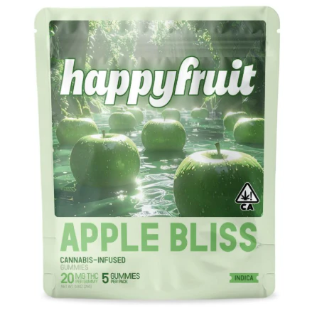 Happy Fruit - Happy Fruit - Edibles - Gummies - Apple Bliss - 5PK - 100mg Main Image