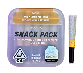BOUTIQ - Boutiq - Orange Slush - Infused Preroll - 5pk - 2.5G