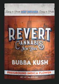 Revert | Kief Infused | Ground Flower - Bubba Kush | 14g