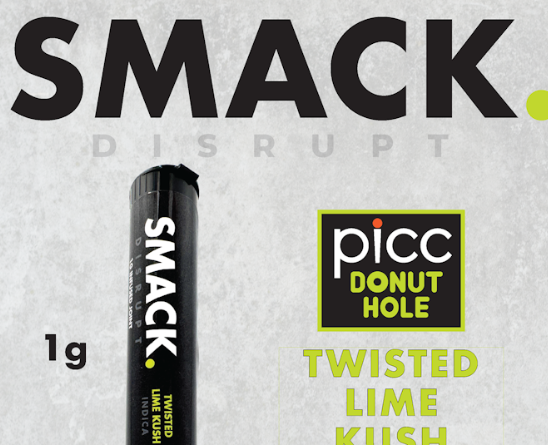 SMACK | Infused Pre Roll | Twisted Lime Kush | 1g