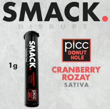 PiCC - PiCC | SMACK | Infused Pre Roll | Cranberry Rozay | 1g Main Image