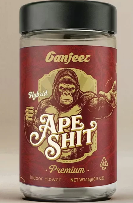 Ganjeez - Ganjeez - Flower - Ape Shit - 14G Main Image