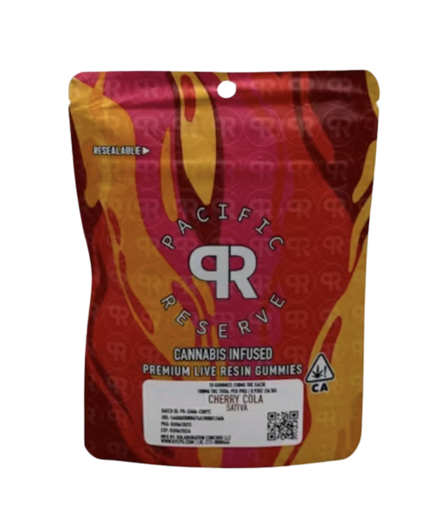 Cherry Cola - Live Resin Gummies - 10 Pack - 100mg