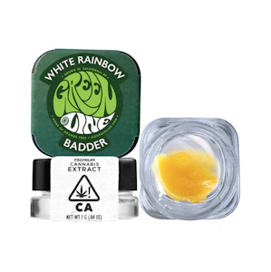 Greenline - Greenline 1G White Rainbow Badder