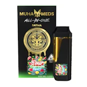 Sour Watermelon Squirt | 1g | AIO | Muha Meds