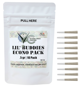 Veteran's Choice Creation - Sweet Dank - Lil' Buiddies 0.5G 10PK Prerolls