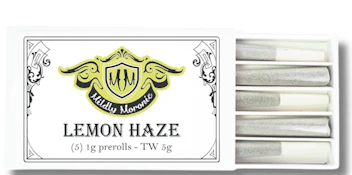 Lemon Haze - 1G 5PK Prerolls
