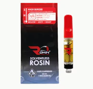 ROKIN 1G Hash Burger Rosin Cartridge