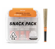 Boutiq Snack Pack - Orange Slush x Straw-Tangie 53% - Live Diamond Infused Pre Rolls (5pk)