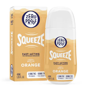 ZERO PROOF - Zero Proof Squeeze Dash of Orange (H) 01564