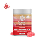 Live Resin Pink Lemonade Gummies 00221