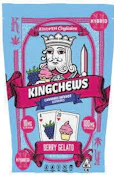 [King Chews] THC Gummies - 100mg - Berry Gelato (H)