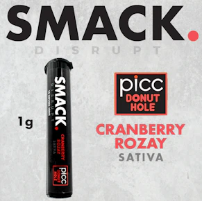 PICC | SMACK | Pre-Roll | Infused | Cranberry rozay | 1g