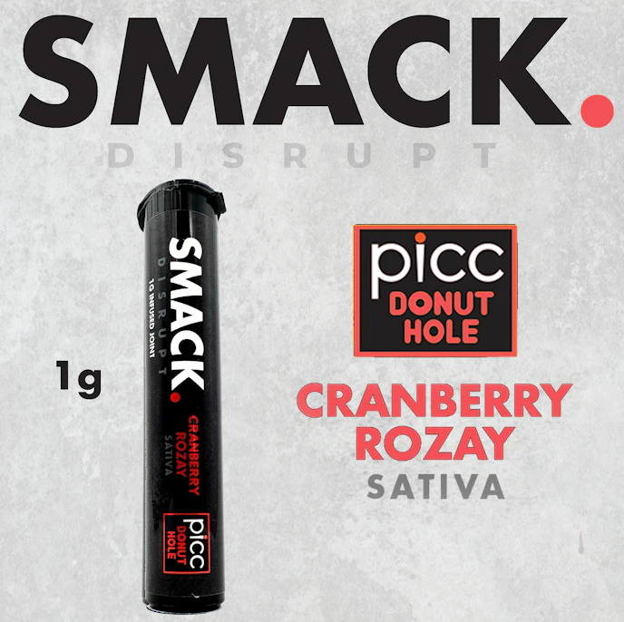 PICC - PICC | Pre-roll | Infused Pre-Rolls | Smack - Infused - Cranberry rozay | 1g Main Image
