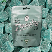 Peachy Hash Co - Rosin Gummie - Blue Raspberry - 50mg