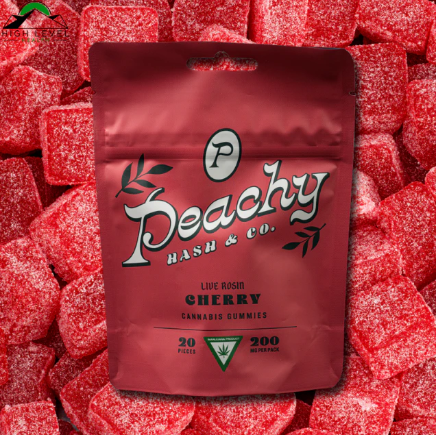 Peachy Hash & Co - Peachy Hash Co - Rosin Gummie - Cherry - 200mg Main Image