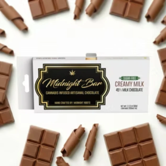 Midnight Roots - Midnight Roots - Creamy Milk Chocolate - 200mg Main Image