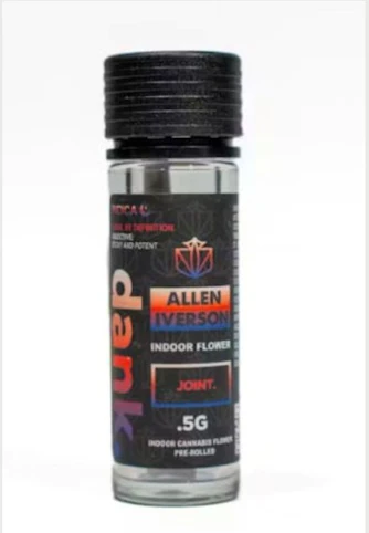 DANK - Allen Iverson -Indica- 28.34% THC | 0.5g (Preroll) | Dank   -y6 front