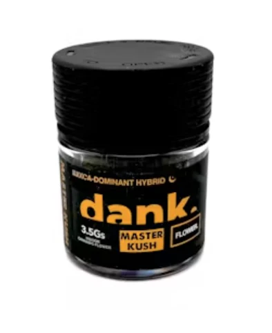 DANK - Master Kush -Hybrid- 27.26% THC | 3.5g (Flower) DANK   -u8