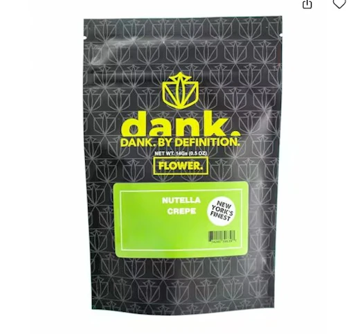 DANK - Nutella Crepe -Hybrid- 26.55% THC | 14g (Flower) | DANK   -y8