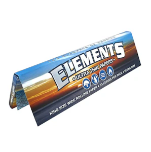 Elements - ELEMENTS King Size [WIDE - CLASSIC] Rolling Papers