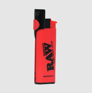 RAW Rolling Papers - Raw Phoenix Lighter [RED]