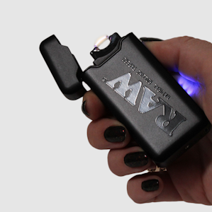 RAW Rolling Papers - RAW ARC Ultra Premium Windproof Lighter [BLACK]