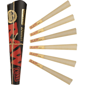 RAW [1 1/4" BLACK] Cones 6pk