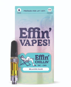 Effin' Edibles - Effin | Chillin' Relaxing Razz | 7:1 THC:CBD 1g