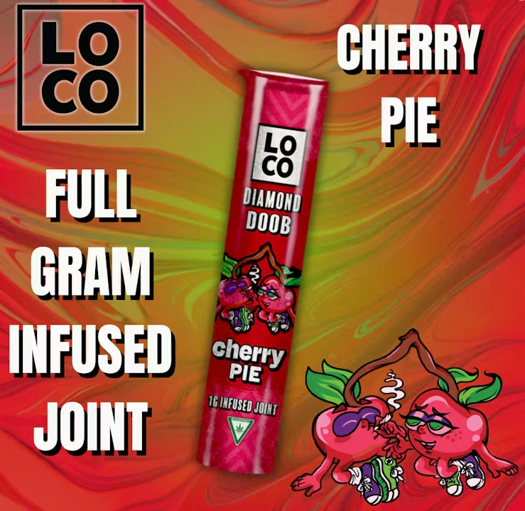 LOCO - Loco - Infused Joint - Cherry Pie - 1g Main Image