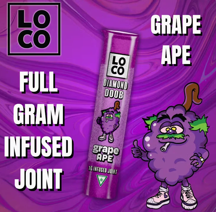 LOCO - Loco - Infused Joint - Grape Ape - 1g Main Image
