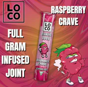 Loco - Infused Joint - Raspberry Crave - 1g