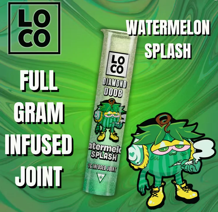 LOCO - Loco - Infused Joint - Watermelon Splash - 1g Main Image