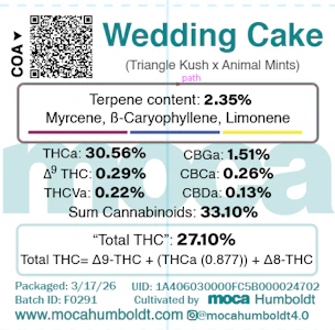 MOCA Flowers - MOCA Flowers - 1G Smalls - Wedding Cake
